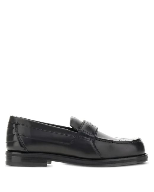 Mocassini Traforati di 1989 STUDIO in Black da Uomo