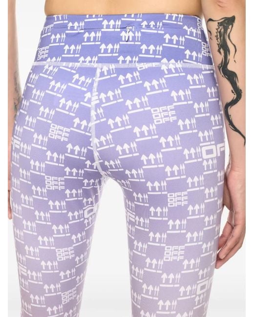 Off-White c/o Virgil Abloh Blue Double Arrow Legging