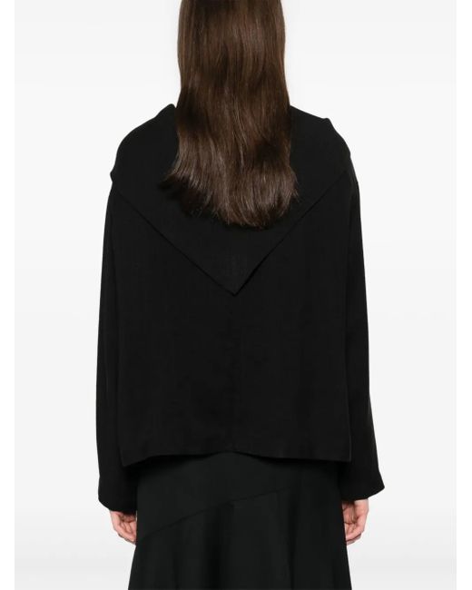 Studio Nicholson Black Bute Bluse