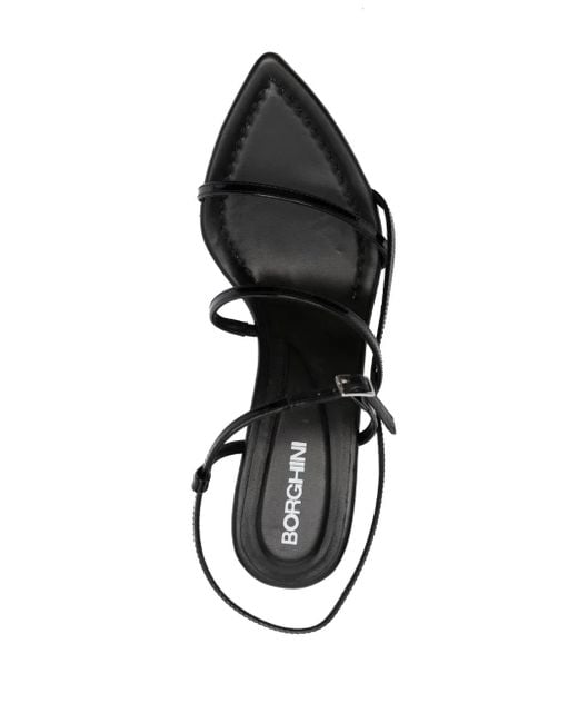 Gia Borghini Black Gia 26 Wedge Mule