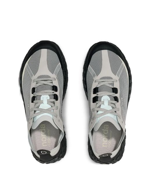 Norda White 001A Mesh-Panel Sneakers for men