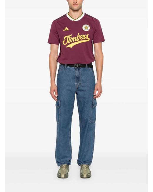Levi's Blue 568 Cargo Jeans for men