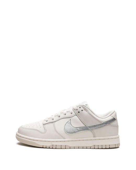 Nike White Dunk Low Ess Trend Sneakers
