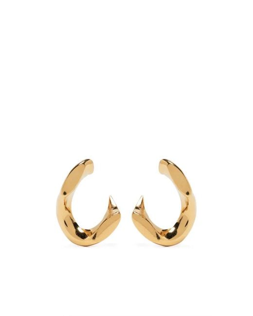Annelise Michelson Metallic Déchainée Hoop Earrings