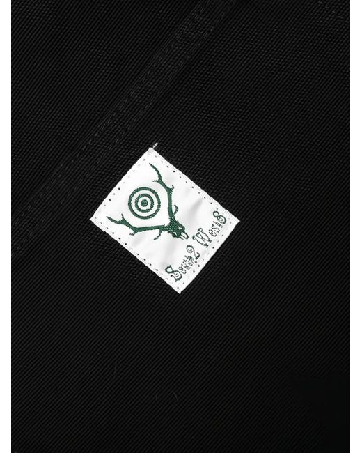 South2 West8 Canvas-Hose in Black für Herren