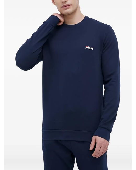Fila Blue Long-Sleeve Sweatshirt for men