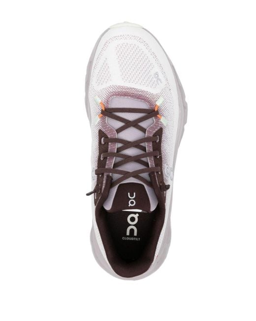 On Shoes White Cloudtilt Mesh Sneakers