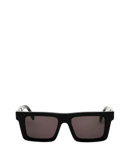 Palm Angels Black Square-Frame Sunglasses for men