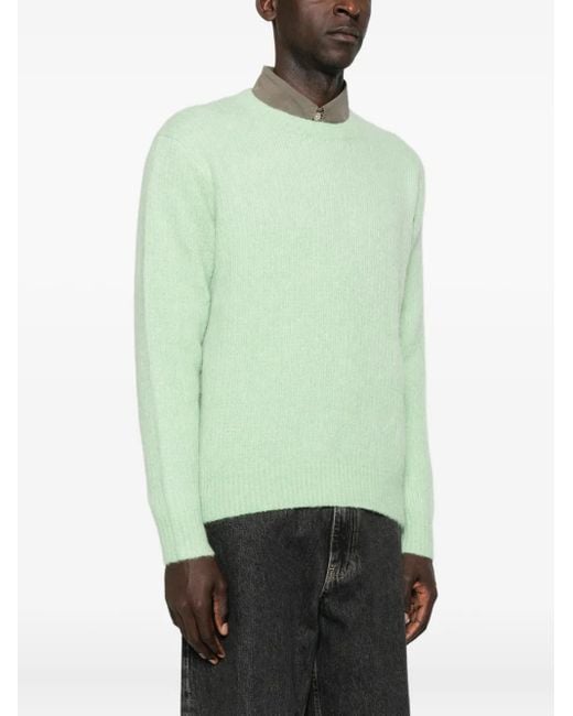 sunflower Green Crew-Neck Sweater for men