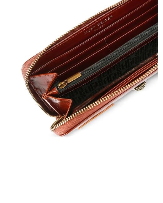 Kurt Geiger Red Kensington Wallet