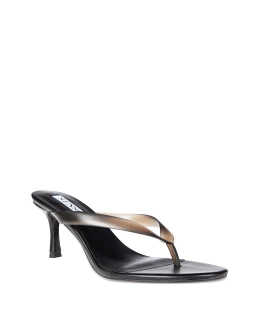 Senso White Flowe Heeled Sandals