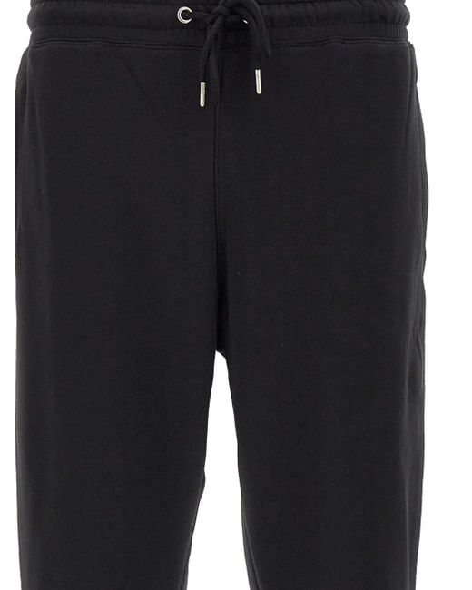 Sun 68 Blue Drawstring Logo-Embroidered Track Pants for men