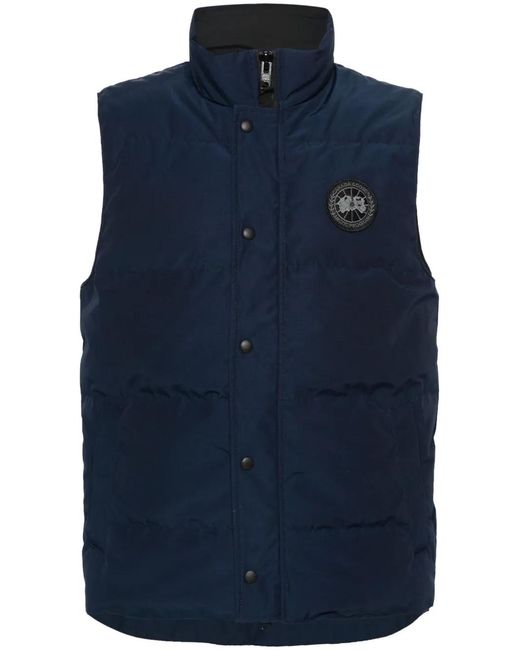 Canada Goose Blue Garson Vest for men