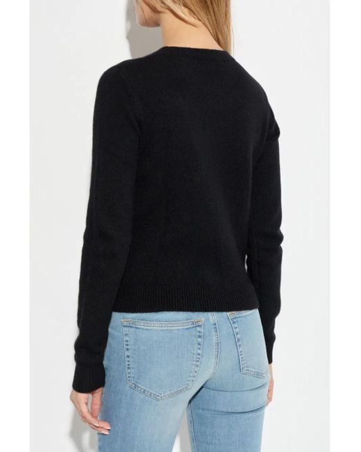 DIESEL Black M-Areesa Slim Cut-Out Logo Sweater