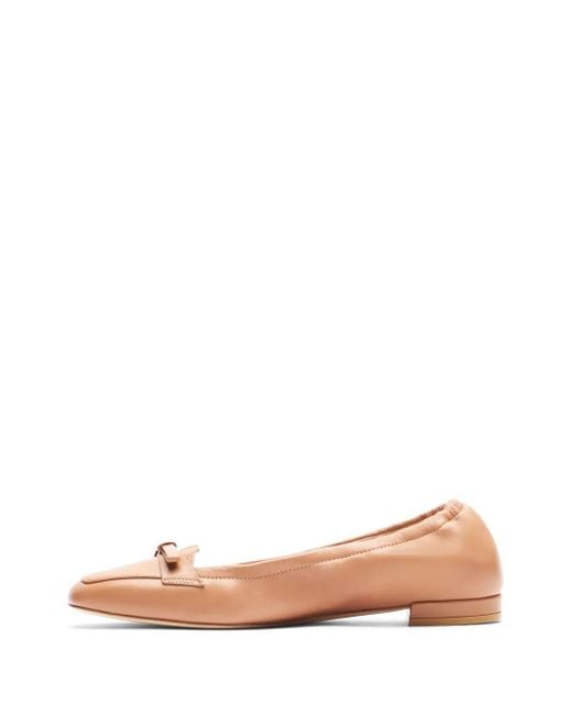 Stuart Weitzman Pink Tully Loafers