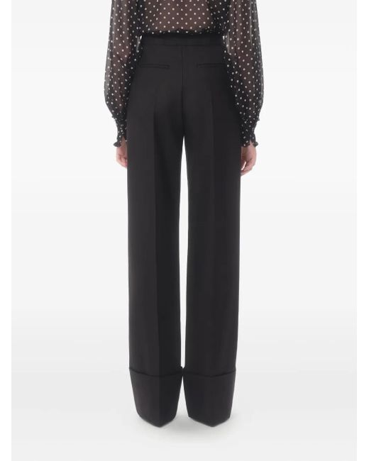 Valentino Garavani バージンウール パンツ Black