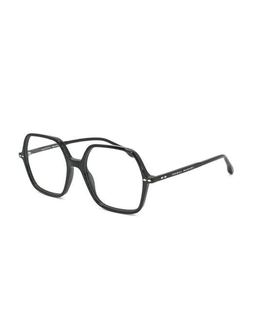 Isabel Marant Black Square-Frame Glasses