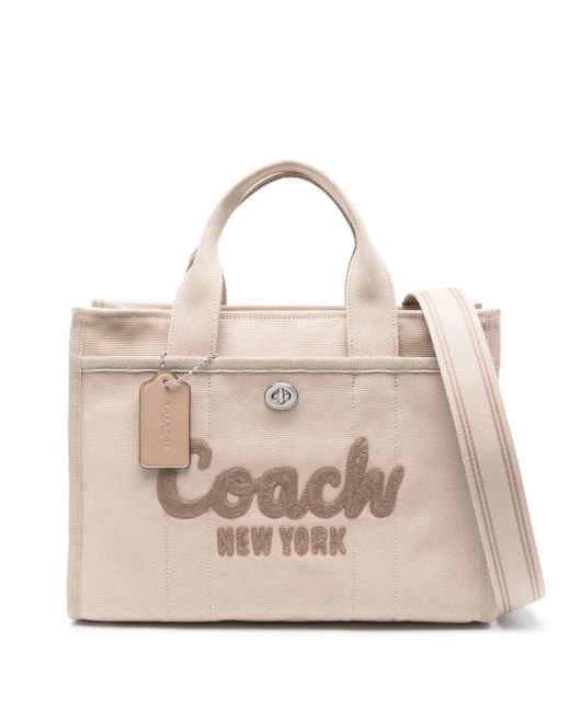 COACH Cargo ハンドバッグ Natural
