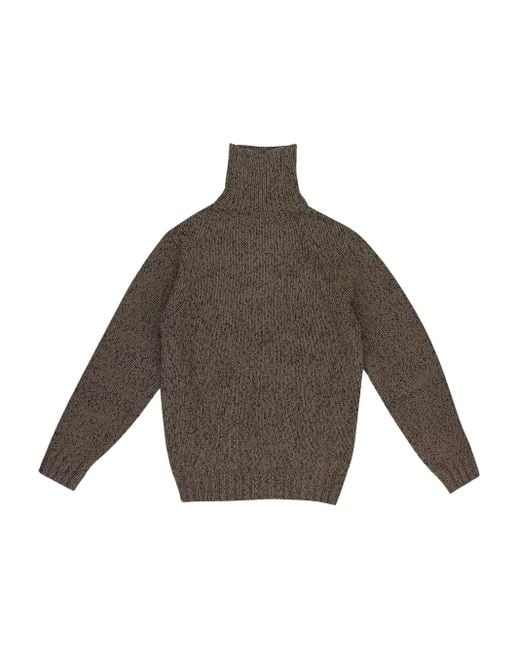 Aimé Leon Dore Brown Turtleneck Sweater for men