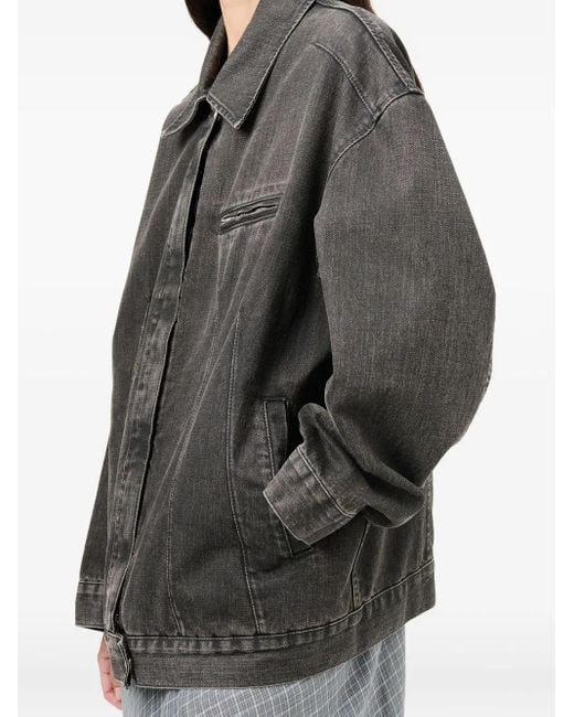 Our Legacy Black Draft Panelled Denim Jacket