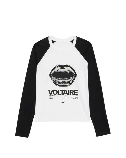 Zadig & Voltaire Black Walkra T-Shirt
