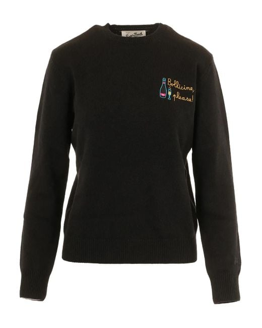 Mc2 Saint Barth Black New Queen Sweater