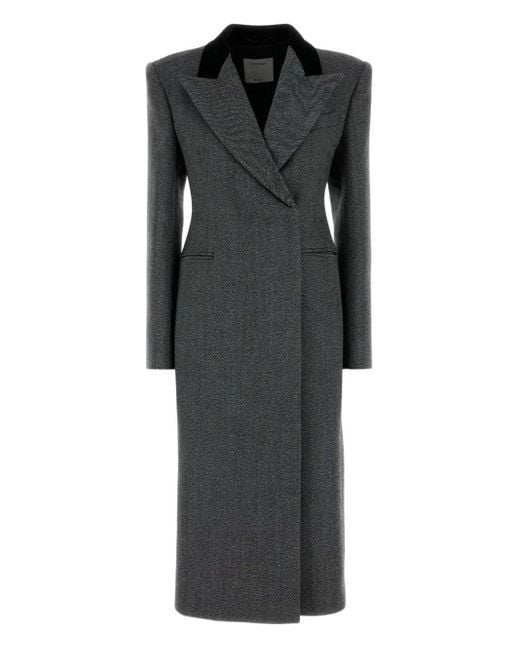 Sportmax Black Liuto Structured Coat