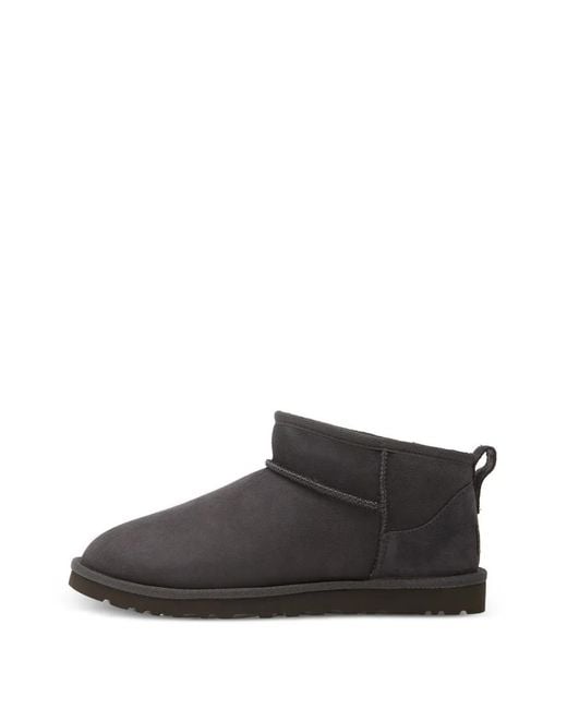 Ugg White Classic Ultra Mini Boots for men