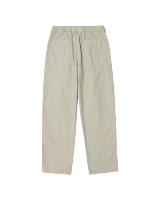 Dean Edmonds White Elasticated-Waist Trousers for men