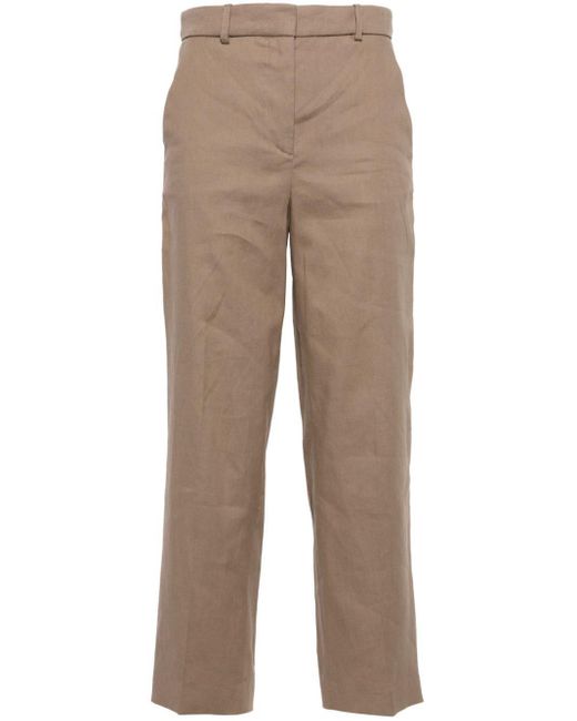 Joseph Natural Trina Mid-rise Cropped Trousers