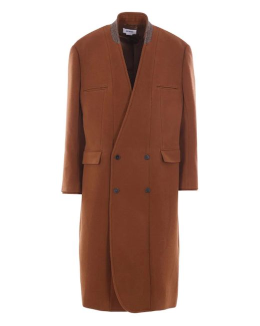 Hed Mayner Doppelreihiger Mantel in Brown für Herren