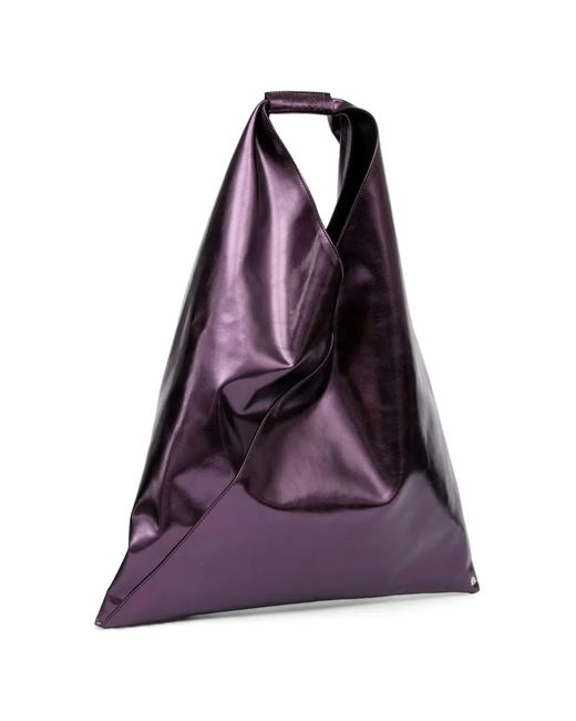 MM6 by Maison Margiela Purple Handle Japanese Handbag