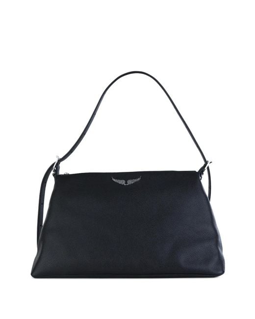 Zadig & Voltaire Blue Jim Grained Leather