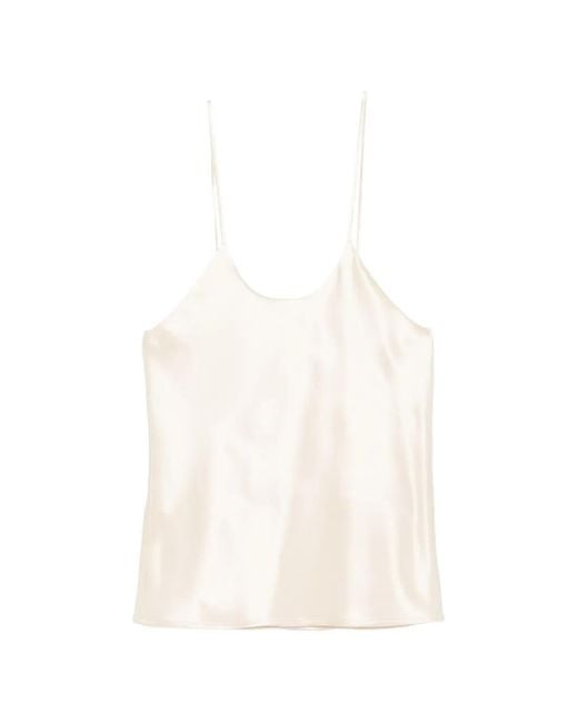 AYA MUSE White Spaghetti-Strap Top