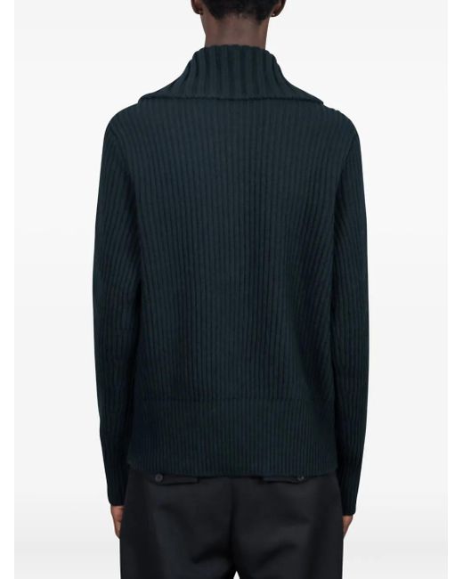 Lacoste Blue Wool Sweater for men
