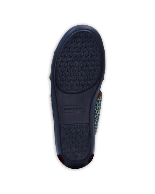 Fratelli Rossetti Blue Cut-Out Effect Sandals for men