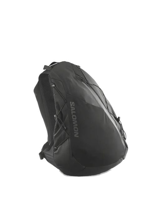 Salomon Black Adv Drawstring Backpack for men