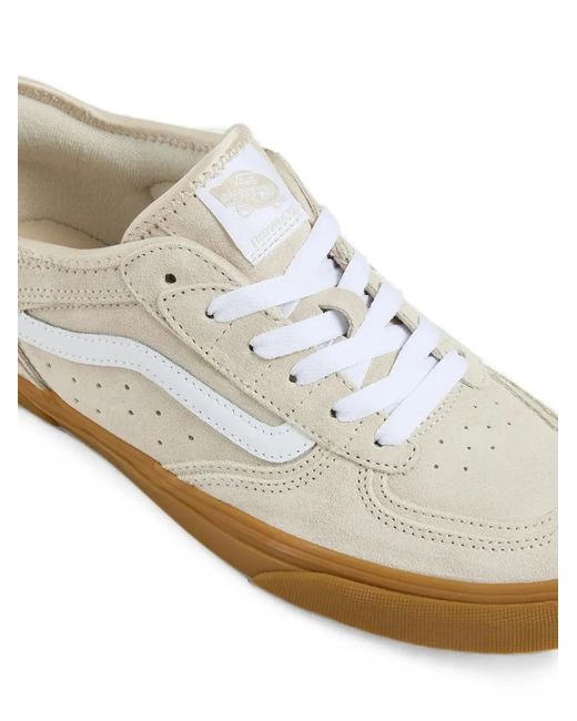 Vans White Rowley Classic Sneakers