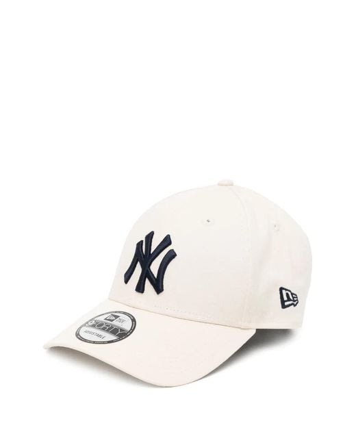 KTZ Natural 9Forty Logo-Embroidered Baseball Cap
