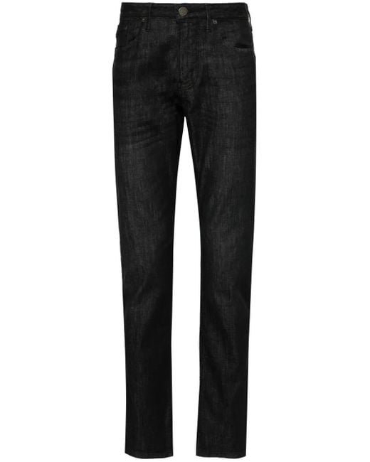 Emporio Armani Denim Katoenen Jeans in het Black voor heren