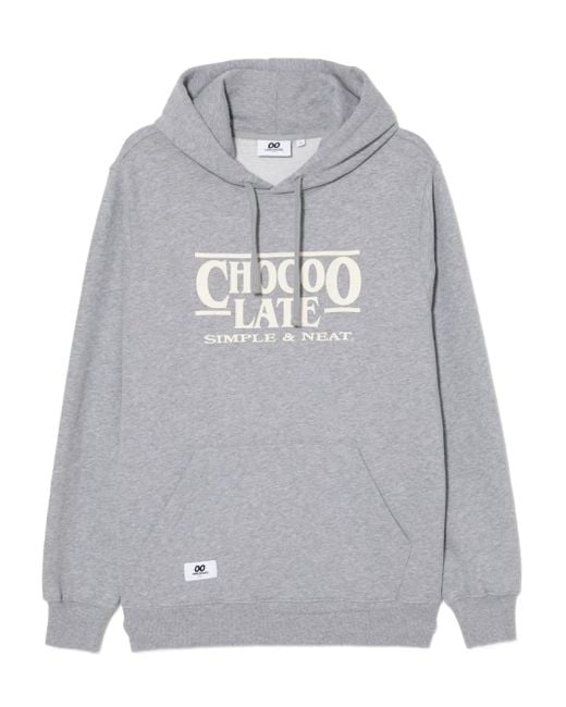メンズ Chocoolate ロゴ パーカー Gray