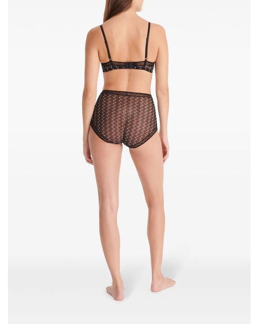 Eres Gray Party High-Waisted Briefs