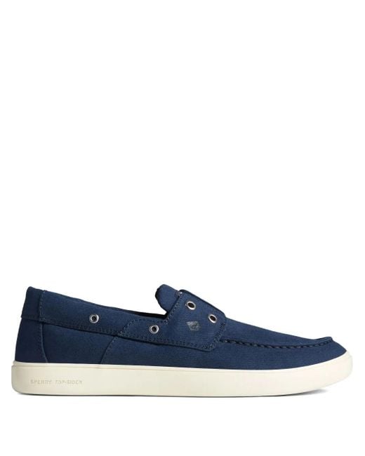 Sperry Top-Sider Blue Outer Banks Two-eyelet Canvas Boat Shoes