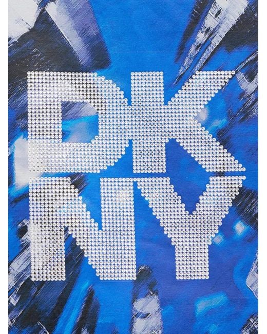 DKNY Blue Graphic T-Shirt
