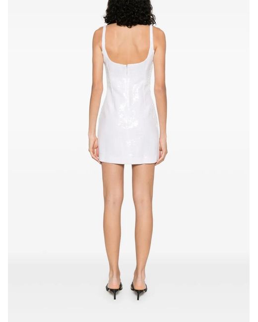 16Arlington White Sior Mini Dress