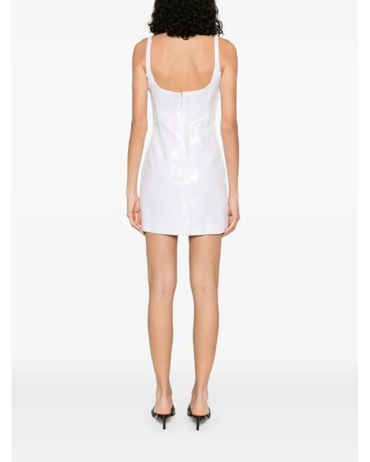16Arlington Sior Mini-Jurk in het White
