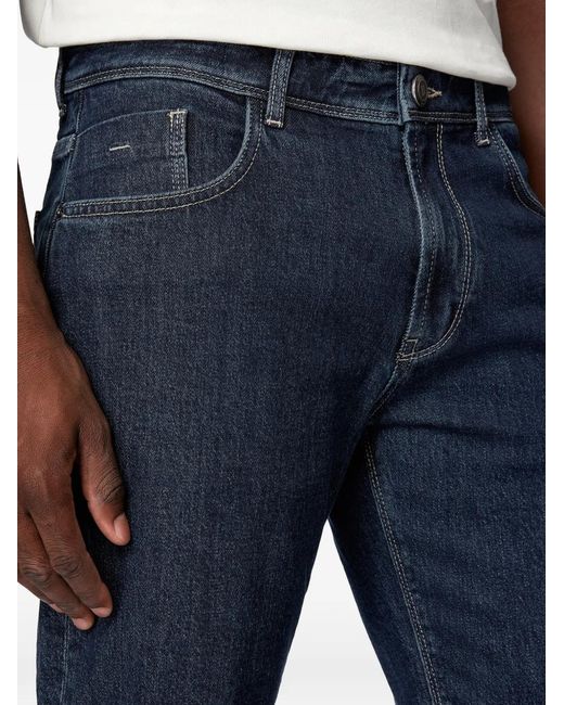 Boggi Blue Stretch Jeans for men