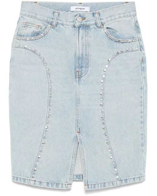 GIMAGUAS Blue Luna Midi Skirt