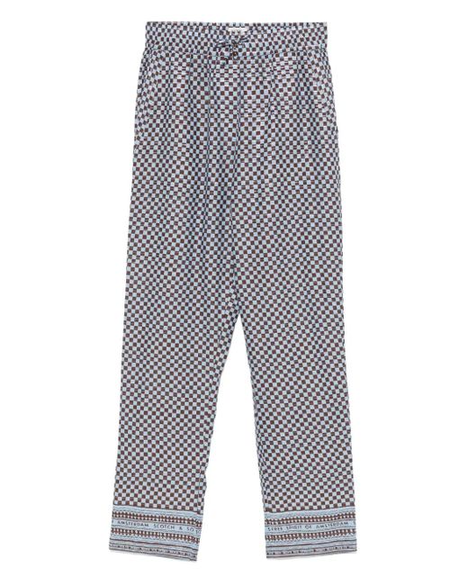 Scotch & Soda チェック パンツ Gray