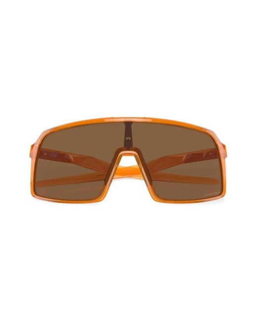 Oakley Brown Sutro Introspect Shield Sunglasses for men